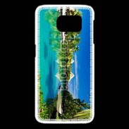 Coque Samsung Galaxy S6 edge Tropical Resort