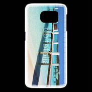Coque Samsung Galaxy S6 edge Ponton de mer des bahamas