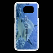 Coque Samsung Galaxy S6 edge Requin blanc