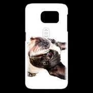 Coque Samsung Galaxy S6 edge Bulldog français 1