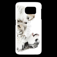 Coque Samsung Galaxy S6 edge Trio de chiots