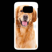 Coque Samsung Galaxy S6 edge Chien Golden