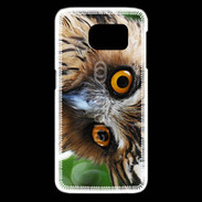 Coque Samsung Galaxy S6 edge Tête de chouette