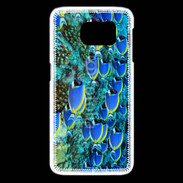 Coque Samsung Galaxy S6 edge Banc de poissons bleus