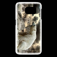 Coque Samsung Galaxy S6 edge Ours blanc en colère
