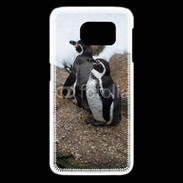 Coque Samsung Galaxy S6 edge 2 pingouins