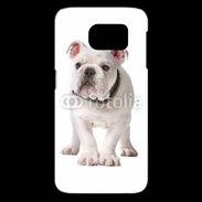 Coque Samsung Galaxy S6 edge Chiot Bulldog français 610