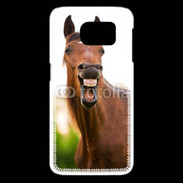 Coque Samsung Galaxy S6 edge hennissement cheval