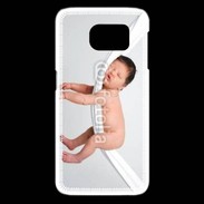 Coque Samsung Galaxy S6 edge Bébé qui dort