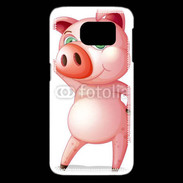 Coque Samsung Galaxy S6 edge Humour de cochon