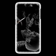 Coque Samsung Galaxy S6 edge Squelette fumeur