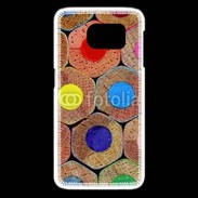 Coque Samsung Galaxy S6 edge Art crayon de couleur