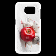 Coque Samsung Galaxy S6 edge Rats gourmands
