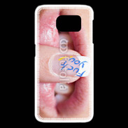 Coque Samsung Galaxy S6 edge Fuck you 5