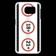 Coque Samsung Galaxy S6 edge Interdit au moins de ...
