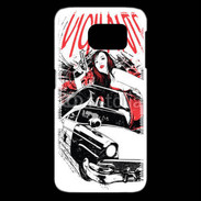 Coque Samsung Galaxy S6 edge Vigilante au féminin