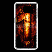 Coque Samsung Galaxy S6 edge Un en feu