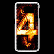 Coque Samsung Galaxy S6 edge Quatre en feu