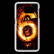 Coque Samsung Galaxy S6 edge Six en feu
