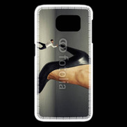 Coque Samsung Galaxy S6 edge Homme sous escarpin