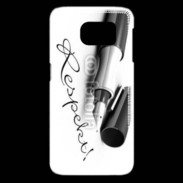 Coque Samsung Galaxy S6 edge Respect en écriture