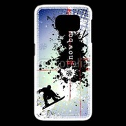 Coque Samsung Galaxy S6 edge Graffiti Ski