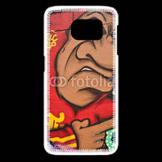 Coque Samsung Galaxy S6 edge Graffiti personnage antipathique