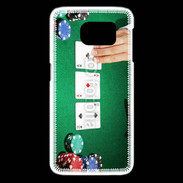 Coque Samsung Galaxy S6 edge Table de poker