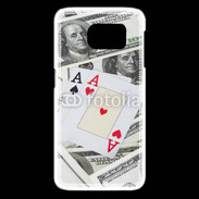 Coque Samsung Galaxy S6 edge Paire d'as au poker 2
