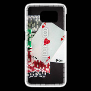 Coque Samsung Galaxy S6 edge Paire d'as au poker 6
