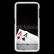 Coque Samsung Galaxy S6 edge Paire d'As au poker 85
