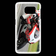 Coque Samsung Galaxy S6 edge Moto sur circuit