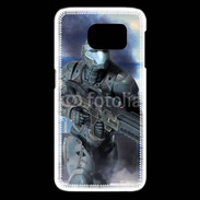Coque Samsung Galaxy S6 edge Soldat futuriste