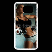 Coque Samsung Galaxy S6 edge Musculation féminine