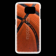 Coque Samsung Galaxy S6 edge Fond ballon de basket
