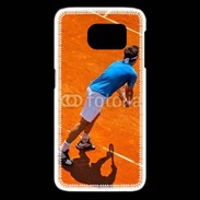 Coque Samsung Galaxy S6 edge Match de tennis sur terre battue