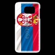 Coque Samsung Galaxy S6 edge Drapeau Serbie