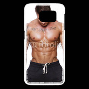 Coque Samsung Galaxy S6 edge Brun musclé 1