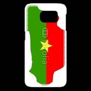 Coque Samsung Galaxy S6 edge drapeau Burkina Fasso