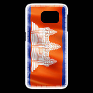 Coque Samsung Galaxy S6 edge Drapeau Cambodge