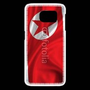 Coque Samsung Galaxy S6 edge Drapeau Corée du Nord