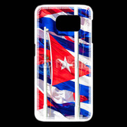 Coque Samsung Galaxy S6 edge Drapeau Cuba 3