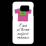 Coque Samsung Galaxy S6 edge Bonus offensif-Défensif Adjoint terrain Blanc