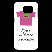 Coque Samsung Galaxy S6 edge Médecin Bonus offensif-défensif Blanc