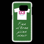 Coque Samsung Galaxy S6 edge Pilier droit Bonus offensif-défensif Vert