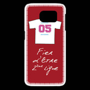 Coque Samsung Galaxy S6 edge Deuxième ligne D Bonus offensif Rouge