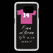 Coque Samsung Galaxy S6 edge 3/4 aile droit Bonus offensif-défensif Noir