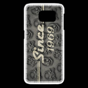 Coque Samsung Galaxy S6 edge Since crane gris 1969