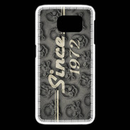 Coque Samsung Galaxy S6 edge Since crane gris 1972