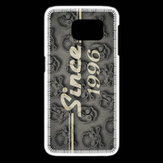 Coque Samsung Galaxy S6 edge Since crane gris 1996